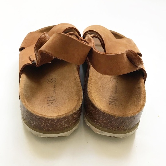 Zara criss cross sandals GUC size 33 (1.5 youth) - Picture 6 of 8